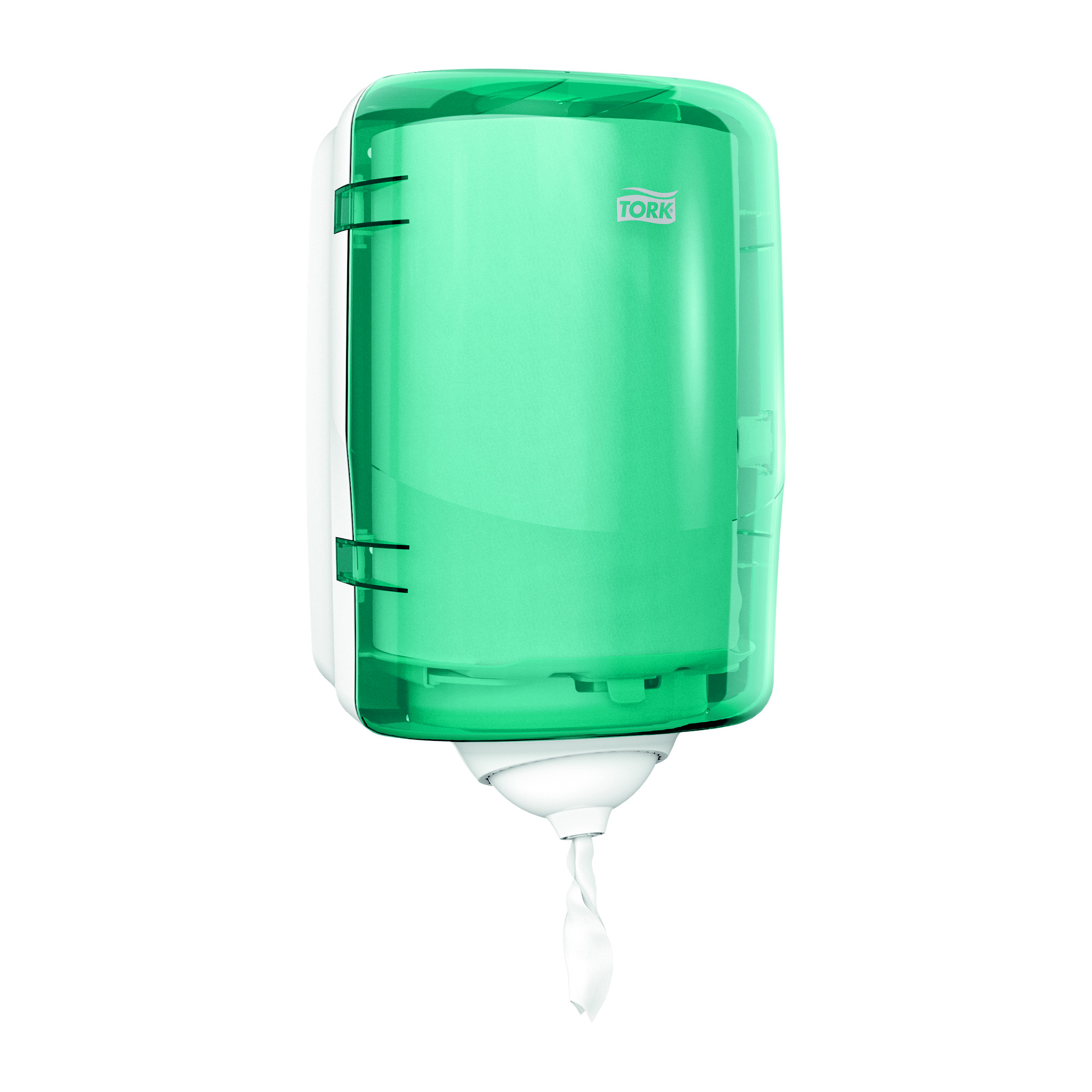 Een Tork Reflex™ Mini Centerfeed Poetspapier Dispenser Kunststof Turquoise M3 koop je bij ShopXPress