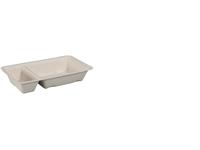 Een Depa® Bak, Bagasse (suikerrietpulp), A23, snackbak, 17x9.5x3cm, naturel koop je bij ShopXPress