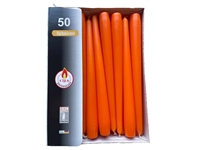 Een 50 x Dinerkaars Gotisch Oranje 22 X 240 mm koop je bij ShopXPress