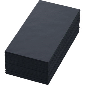 Een Bio Dunisoft® servet 40 x 40 cm Black 360ST 1/8 koop je bij ShopXPress