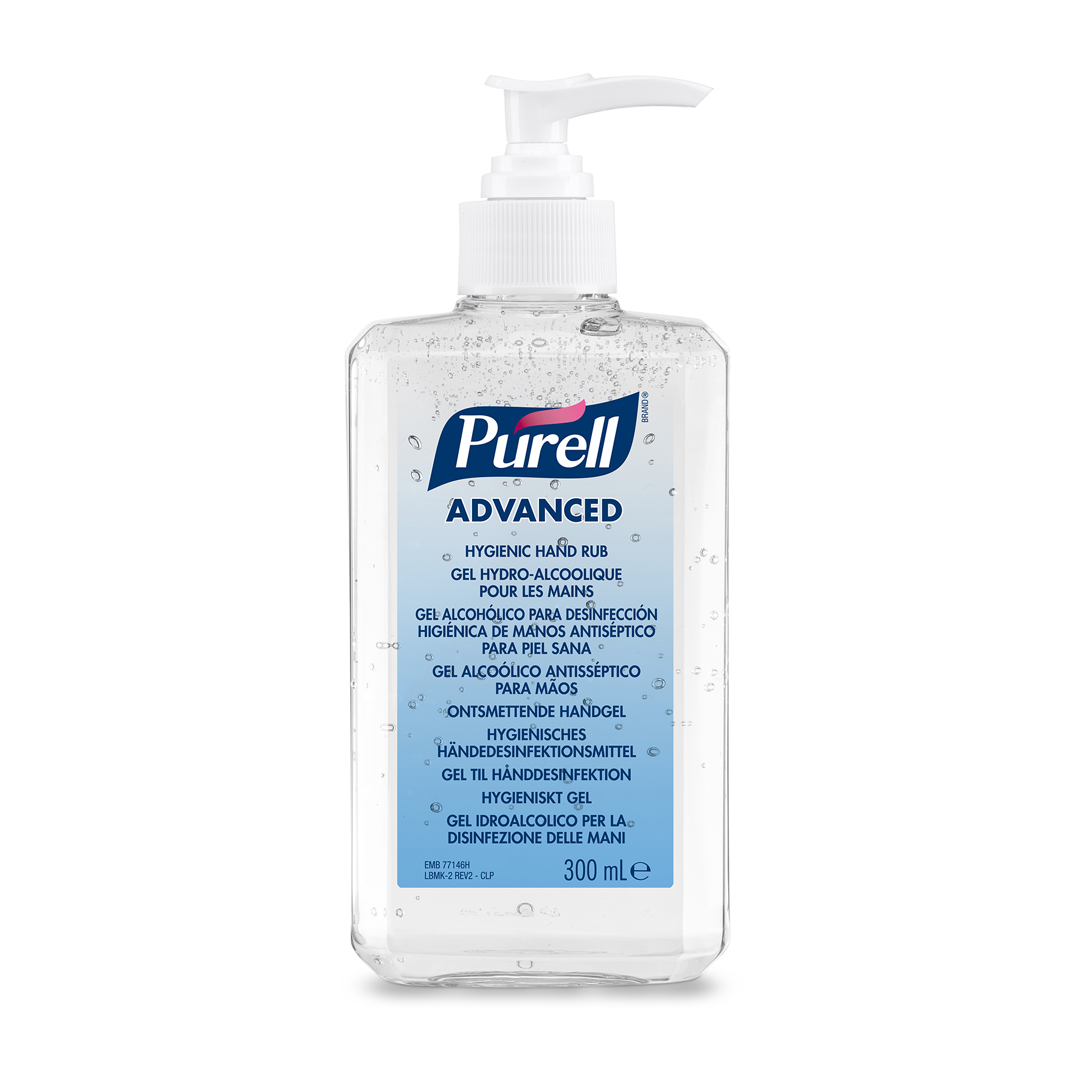 Een Gojo Purell advanced handsan. gel 12 x 300 ml pompflesje p/ds koop je bij ShopXPress