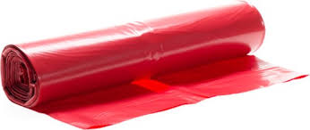 Een Afvalzak rood 58x100cm t23 hdpe 60 liter koop je bij ShopXPress