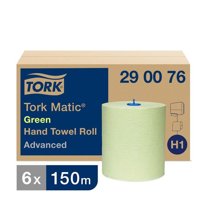 Een Tork Matic® Handdoekrol 2-laags Groen H1 Advanced koop je bij ShopXPress