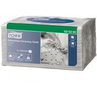 Een Tork premium 520 werkdoek 1-lgs grijs vouw, 32x39cm, doos a 440 doek (520350) koop je bij ShopXPress