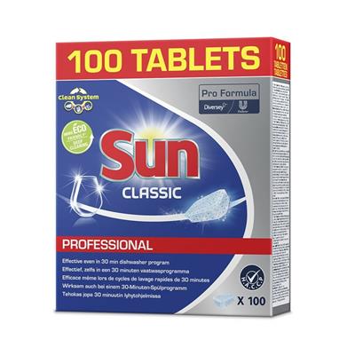 Een 600 x Sun Proffesional Classic vaatwas tablettenT W3686+ koop je bij ShopXPress