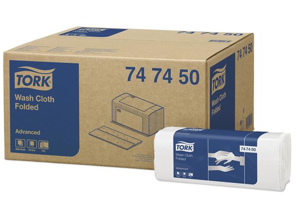 Een Tork Gevouwen Wasdoek 4-laags Wit H3 koop je bij ShopXPress