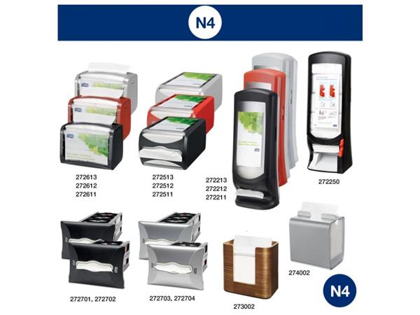 Een Tork Xpressnap® dispenserservet 21,3x33cm 1-laags 1/4-vouw wit 5x225x8 koop je bij ShopXPress