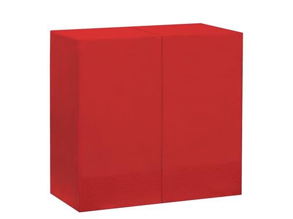 Een Euro Products servet - 33 x 33 - 1/8 vouw - Rood 2400 ST koop je bij ShopXPress