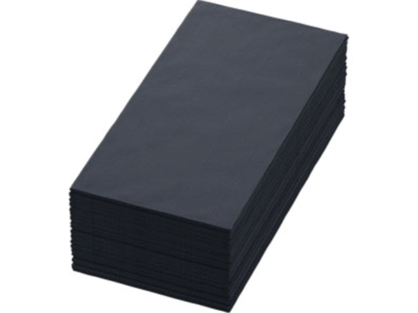 Een Bio Dunisoft® servet 40 x 40 cm Black 360ST 1/8 koop je bij ShopXPress