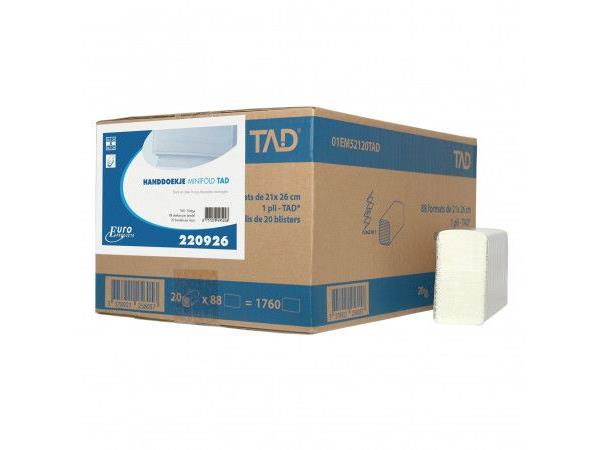 Een Handdoekpapier Euro minifold CEL 2L 26,3x19,5 cm - 20 x 90 st p/ds (60) koop je bij ShopXPress