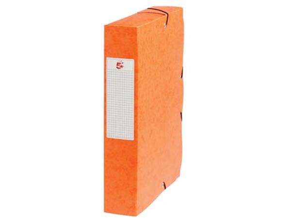 Een 5 Star elastobox, rug van 6 cm, oranje koop je bij ShopXPress