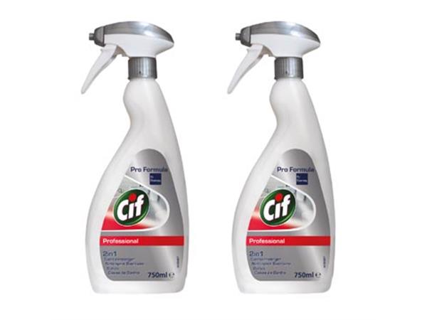 Een ACTIE Cif sanitairreiniger, flacon van 750 ml (ref. 7522864): 1 + 1 GRATIS koop je bij ShopXPress