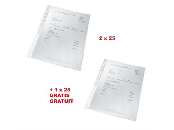 Een ACTIE Leitz: 2 x Premium Recycle showtas gekorreld A4 P25 (4791303) + GRATIS 1 x P25 (4791303) koop je bij ShopXPress