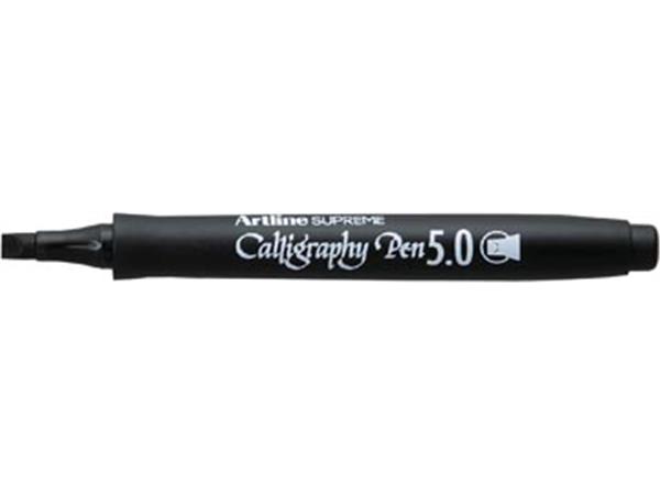 Een Artline marker Supreme Calligraphy Pen, 5,0 mm, zwart koop je bij ShopXPress