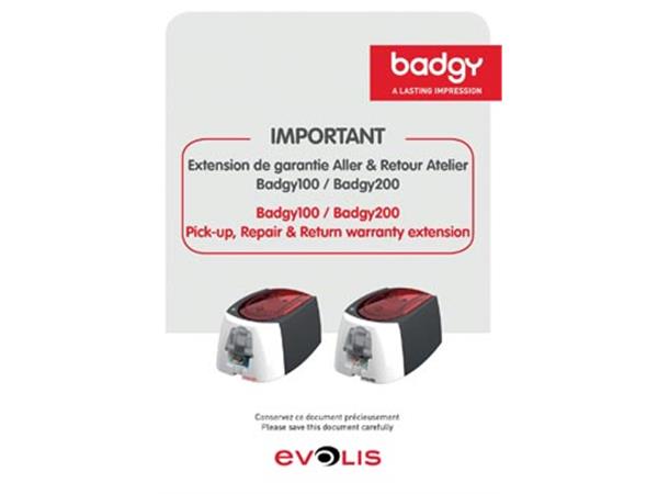 Een Badgy garantie uitbreiding voor badgy printers, 2 jaren koop je bij ShopXPress