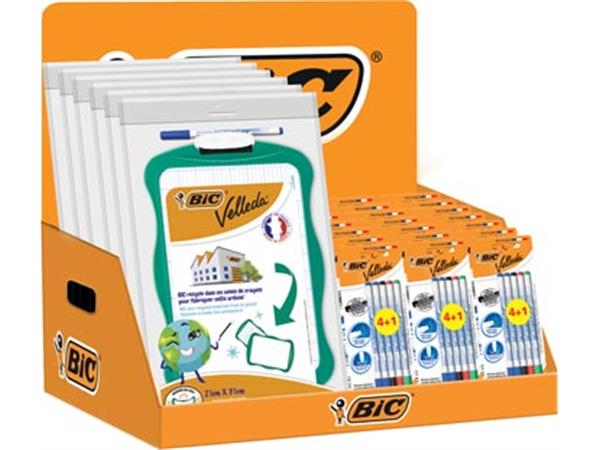 Een Bic Velleda display met 31 stuks koop je bij ShopXPress