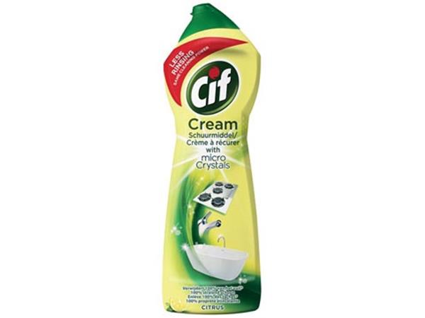 Een Cif schuurcrème citrus, flacon van 750 ml koop je bij ShopXPress