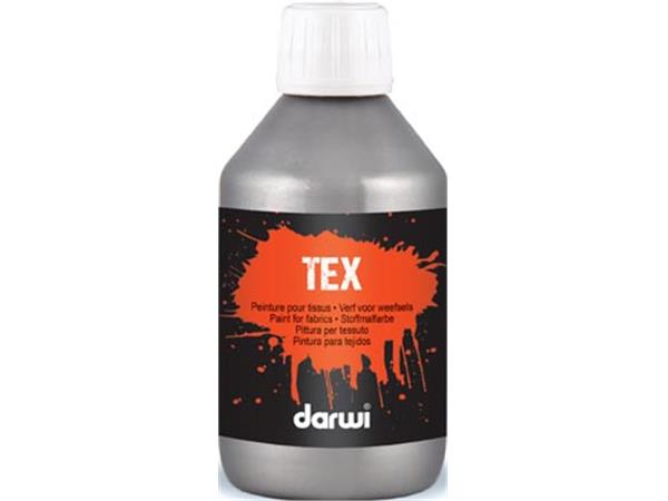 Een Darwi textielverf Tex, 250 ml, zilver koop je bij ShopXPress