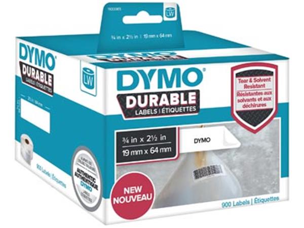 Een Dymo duurzame etiketten LabelWriter ft 19 x 64 mm, 900 etiketten koop je bij ShopXPress