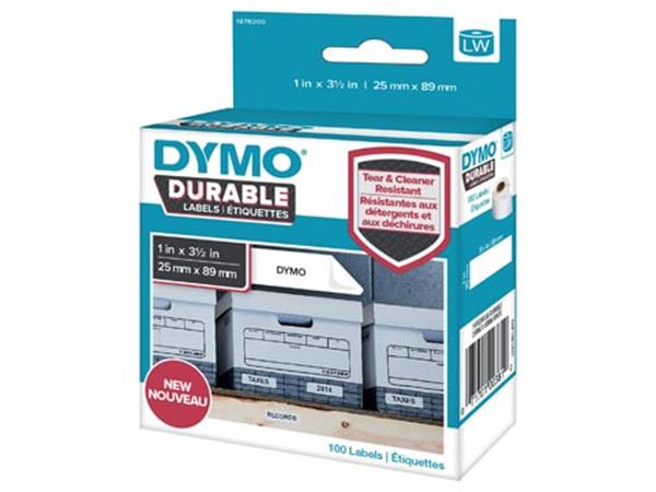 Een Dymo duurzame etiketten LabelWriter ft 25 x 89 mm, 100 etiketten koop je bij ShopXPress