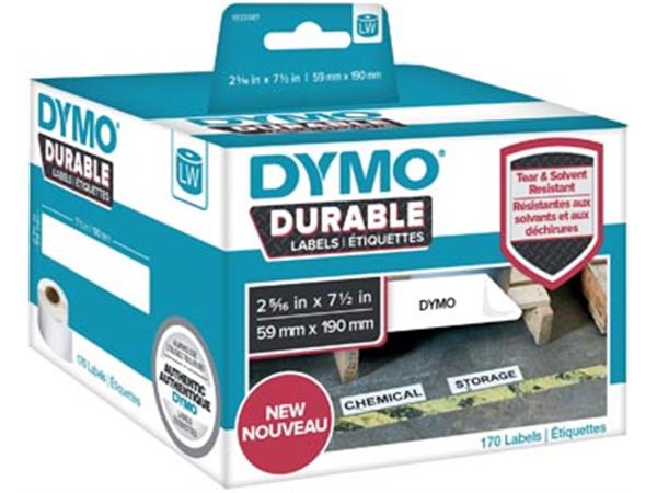 Een Dymo duurzame etiketten LabelWriter ft 59 x 190 mm, 170 etiketten koop je bij ShopXPress