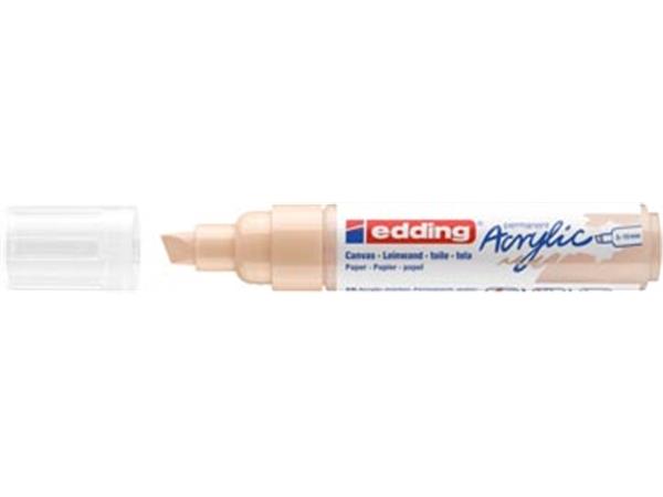 Een Edding Acrylic marker breed warm beige koop je bij ShopXPress