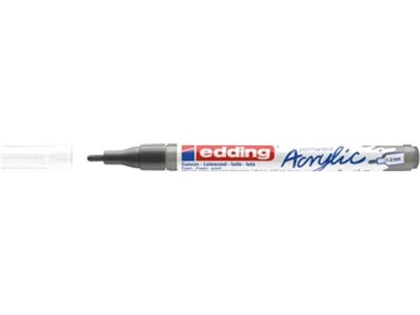 Een Edding Acrylic marker fijn antraciet koop je bij ShopXPress