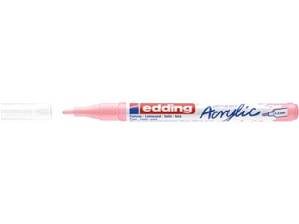 Een Edding Acrylic marker fijn stijlvol mauve koop je bij ShopXPress