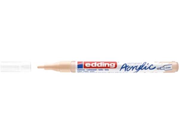 Een Edding Acrylic marker fijn warm beige koop je bij ShopXPress