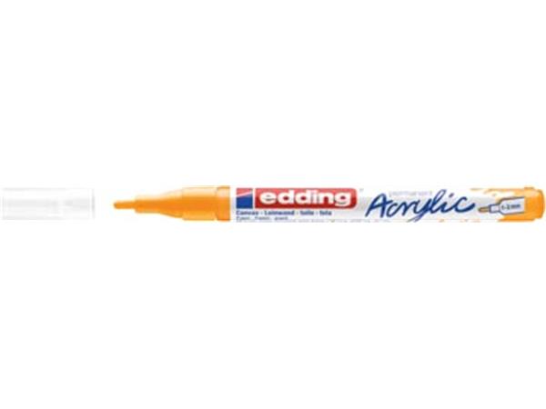 Een Edding Acrylic marker fijn zonnegeel koop je bij ShopXPress