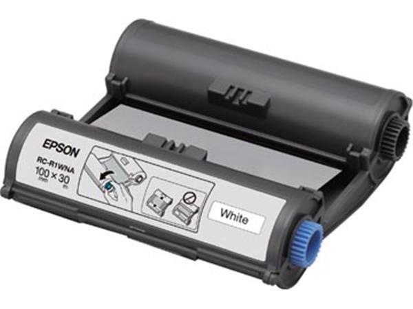 Een Epson inkttape RC-R1WNA ft 100 mm x 30 m, wit koop je bij ShopXPress