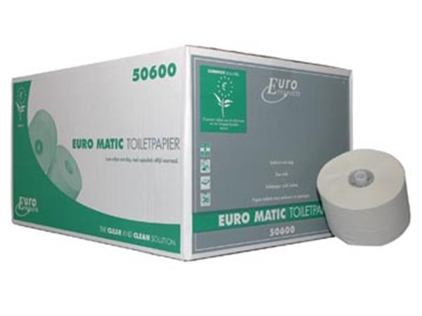 Een Europroducts Toiletpapier p50600 met dop 1-laags luxe crepe 36st koop je bij ShopXPress