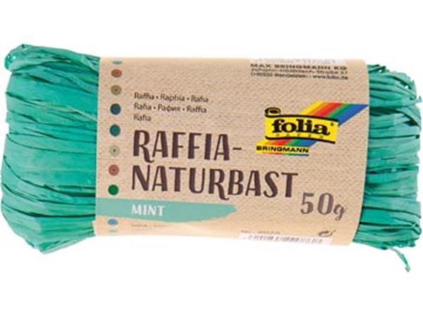 Een Folia raffia muntgroen koop je bij ShopXPress