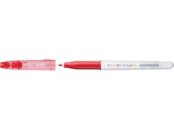 Een Frixion Color viltstift, rood koop je bij ShopXPress