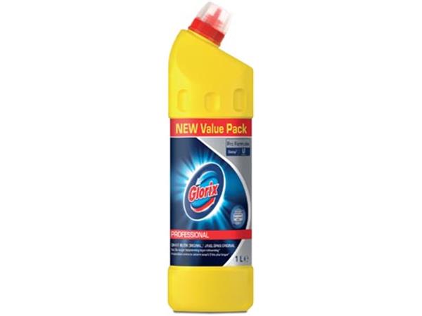 Een Glorix toiletreiniger, flacon van 1 liter koop je bij ShopXPress