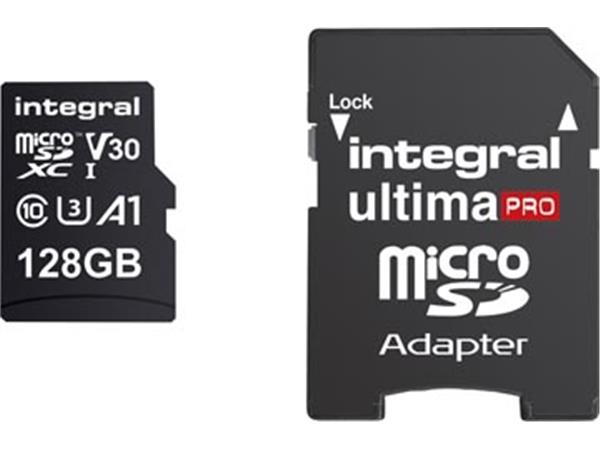 Een Integral microSDXC geheugenkaart, 128 GB koop je bij ShopXPress