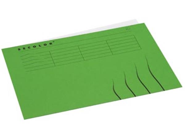 Een Jalema Secolor dossieromslag voor ft A4 (22,5 x 31 cm), groen koop je bij ShopXPress