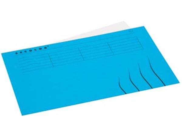 Een Jalema Secolor dossieromslag voor ft folio (22,5 x 34,8 cm), blauw koop je bij ShopXPress