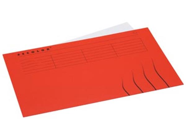 Een Jalema Secolor dossieromslag voor ft folio (22,5 x 34,8 cm), rood koop je bij ShopXPress