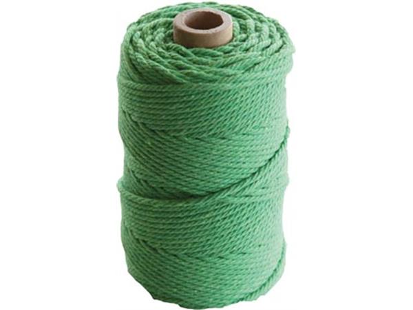 Een Macramétouw twine thick van 70 m, lichtgroen koop je bij ShopXPress