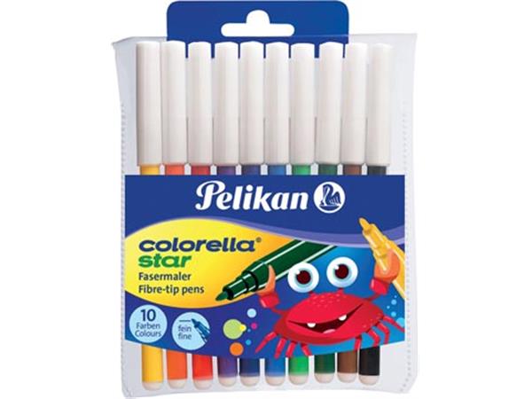 Een Pelikan viltstift Colorella Star 10 stiften koop je bij ShopXPress