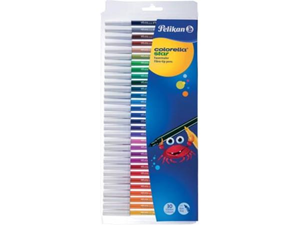 Een Pelikan viltstift Colorella Star 30 stiften koop je bij ShopXPress