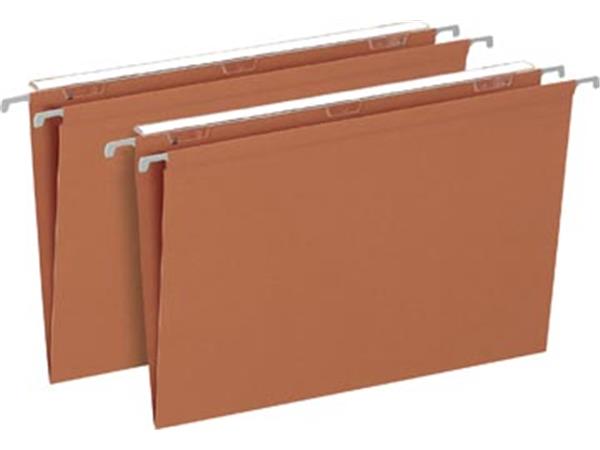 Een Pergamy Defi hangmap folio, V-bodem, oranje, pak van 25 stuks koop je bij ShopXPress