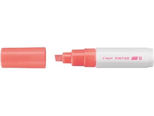 Een Pilot Pintor marker, brede punt, neonrood koop je bij ShopXPress