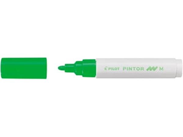 Een Pilot Pintor marker, medium punt, neongroen koop je bij ShopXPress