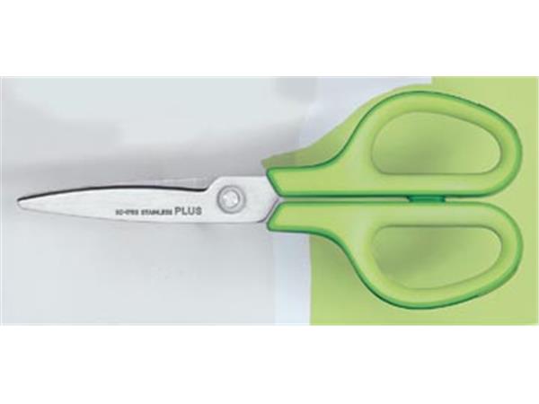 Een Plus FitCut Curve SMART schaar, 17,5 cm, groen, op blister koop je bij ShopXPress