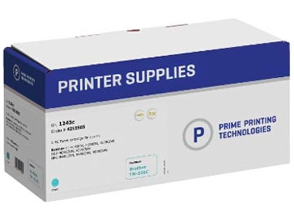 Een Prime printing toner cyaan, 3500 pagina's voor Brother - OEM: TN-325C koop je bij ShopXPress