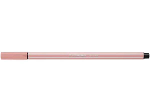 Een STABILO Pen 68 viltstift, blush (blushroze) koop je bij ShopXPress