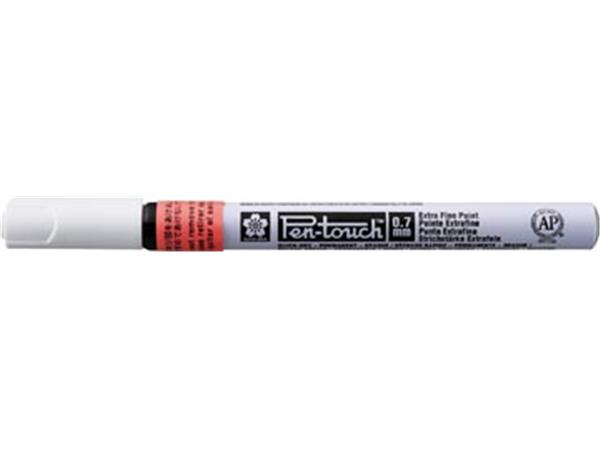 Een Sakura paint Marker Pen-Touch, extra fine, fluorescerend rood koop je bij ShopXPress