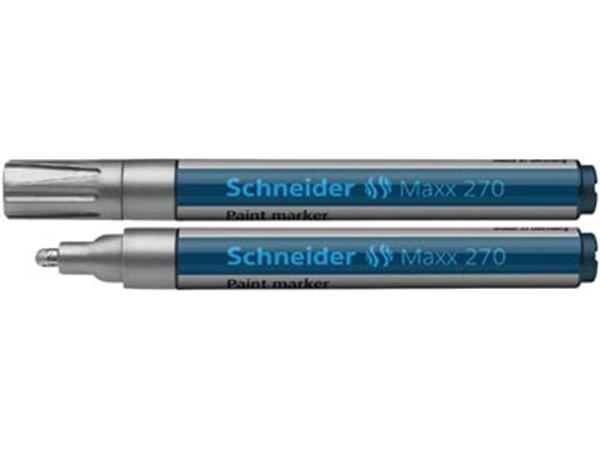 Een Schneider paint marker Maxx 270, zilver koop je bij ShopXPress